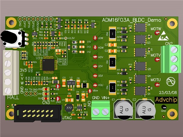 ADM16F03A電機(jī)驅(qū)動DEMO板